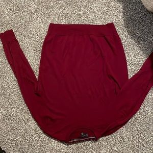 Maroon Brooks Brother XL Crewneck (Italian Yarn)